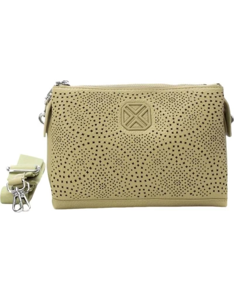 BOLSA XTI 184392 AQUA BEGE COM DESIGN PERFURADO BEIGE