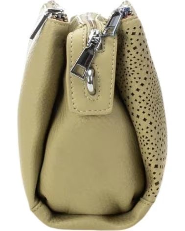 BOLSA XTI 184392 AQUA BEGE COM DESIGN PERFURADO BEIGE