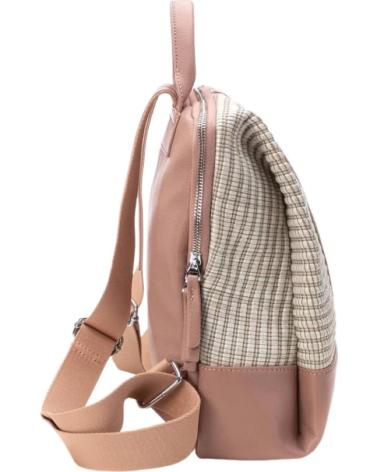 MOCHILA XTI MUJER NUDE CON DISEÑO TEXTURIZADO NUDE