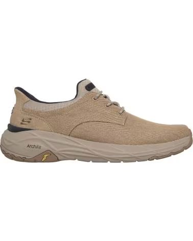 SKECHERS SKECHERS SLIP-INS RELAXED FIT MAVERICK WOLFE TAUPE UOMO TAUPE