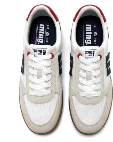 MTNG SCARPE SPORTIVE UOMO MUSTANG MODELLO 84826 BIANCO BLANCO