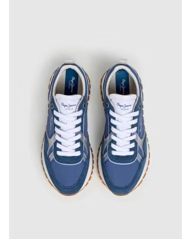 PEPE JEANS DEPORTIVOS - SNEAKERS HOMBRE HOMBRE PMS400035 AZUL