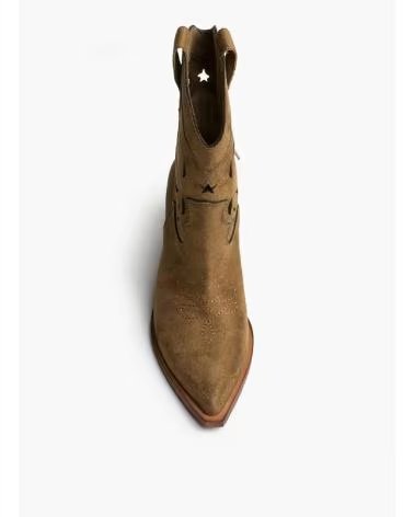 KESLEM KESLEM M6006 CAMEL WOMEN´S COWBOY BOOTS CAMEL