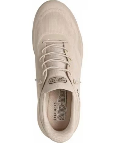 SKECHERS ZAPATILLAS 183421NAT EN BLANCO PARA HOMBRE NATURAL