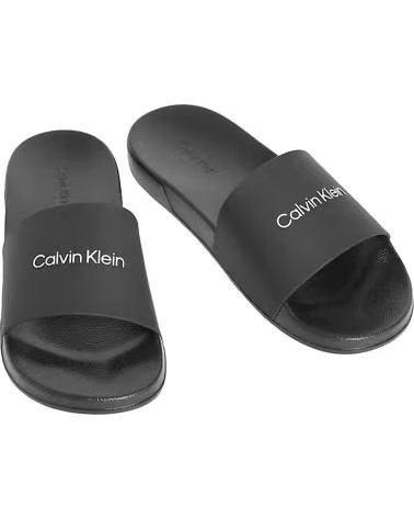 CALVIN KLEIN CHANCLAS HM02107 EN PARA HOMBRE NEGRO