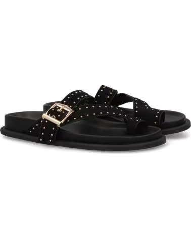 SPORT3PUNTO0 SANDALES NOIRES AVEC CLOUS ET BOUCLE RÉGLABLE VARIOS COLORES