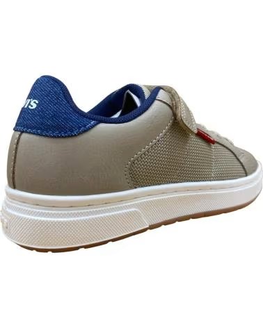 LEVIS ZAPATILLAS DEPORTIVAS CASUALES LEVI´S PIPER SR BEIGE BEIGE