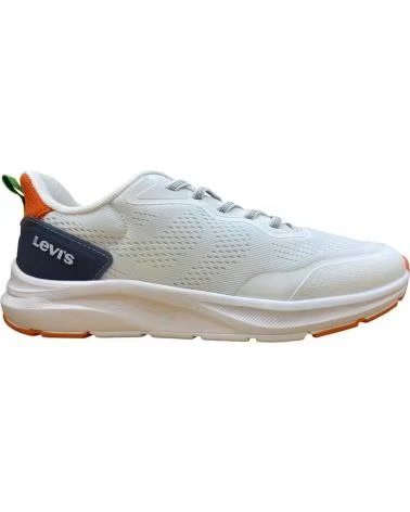 LEVIS LEVI´S OCEAN WHITE CASUAL SPORT SNEAKERS BLANCO
