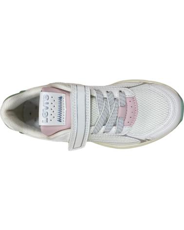 LEVIS ZAPATILLAS DEPORTIVAS LEVI´S CURTIS VELCRO BLANCAS PARA NIÑOS BLANCO
