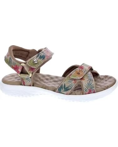 Sandales pour Femme PANAMA JACK NOJA TROPICAL B2 TAUPE