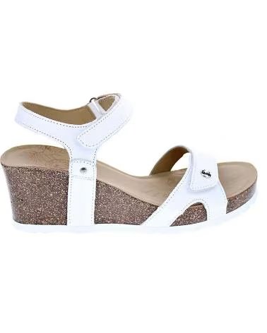 SANDALIAS PLATAFORMA PANAMA JACK JULIA BASICS B17 NAPA BLANCO - WHITE