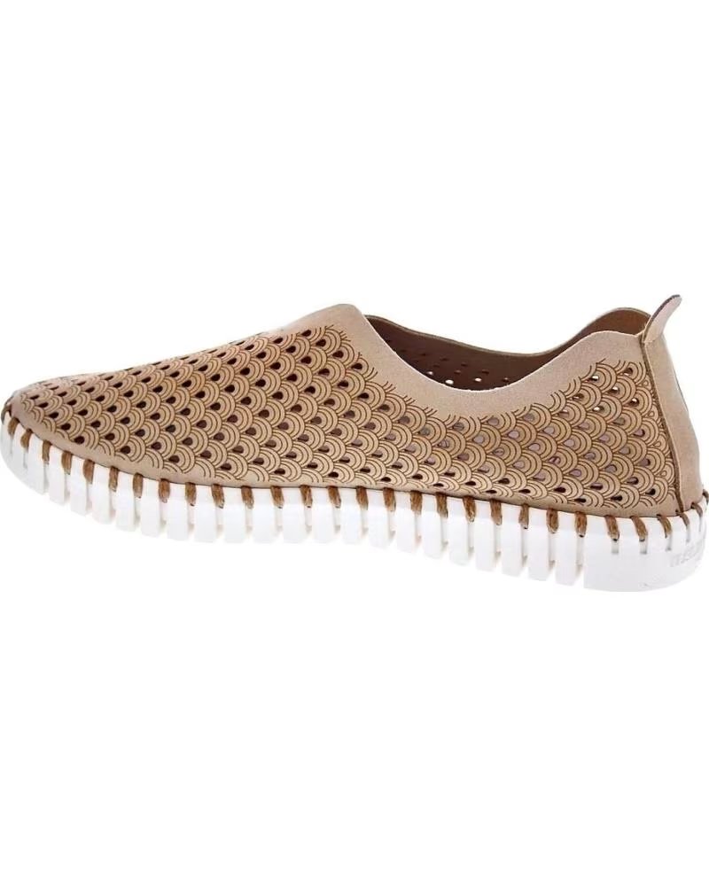 Sapatilhas de Mulher ILSE JACOBSEN ZAPATILLAS PARA MUJER EN COLOR BEIGE BEIGE