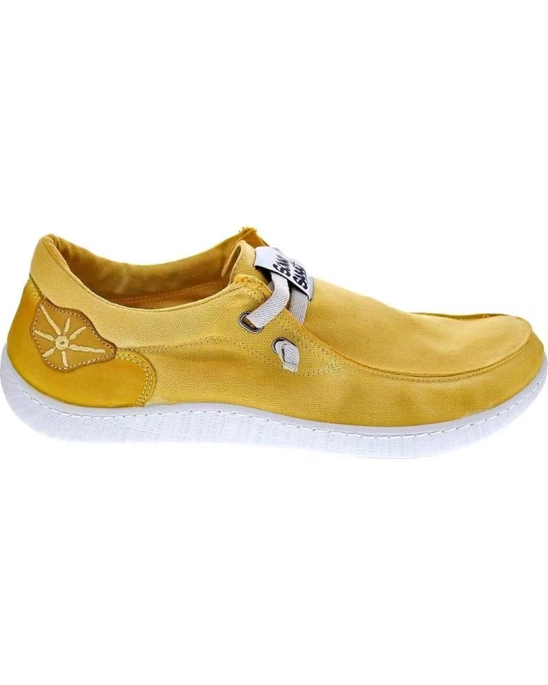 Sapatos de Homem SUNNI SABBI INFORMALES HOMBRE MODELO KUNASH 002 COLOR AMARILLO PANAMA PANAMA