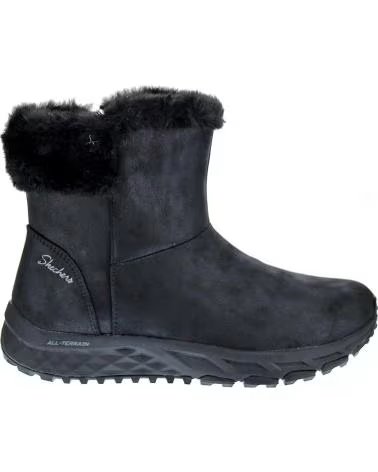 STIVALETTI SKECHERS COZY COLLAB 167413 DONNA NERO NEGRO