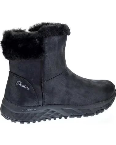 STIVALETTI SKECHERS COZY COLLAB 167413 DONNA NERO NEGRO