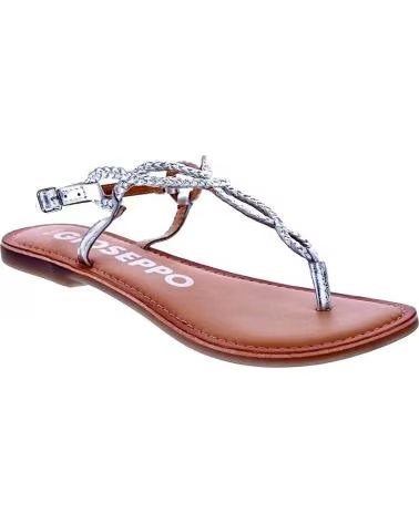 Sandálias-De-Mujer-GIOSEPPO-SANDALIAS-69111-MERIGNAS-TRENZADAS-PLATA