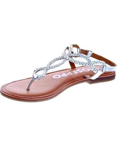 Sandálias-De-Mujer-GIOSEPPO-SANDALIAS-69111-MERIGNAS-TRENZADAS-PLATA