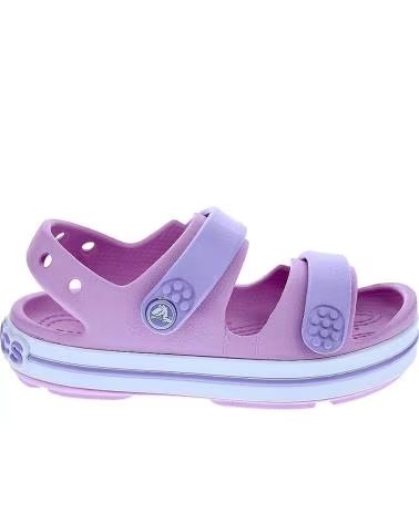 SANDALIAS CROCS CROCBAND CRUISER NIÑA ROSA ROSA