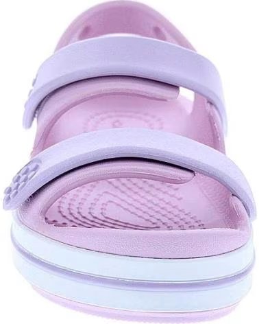 SANDALIAS CROCS CROCBAND CRUISER NIÑA ROSA ROSA