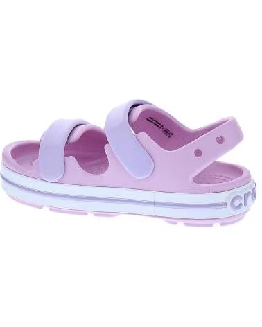 SANDALIAS CROCS CROCBAND CRUISER NIÑA ROSA ROSA