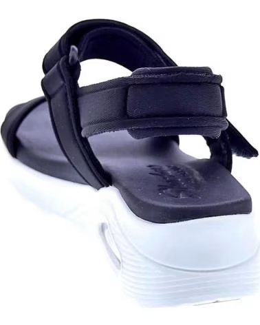 SANDÁLIAS SKECHERS UNO SUMMER STAND2 FEMININAS PRETAS NEGRO