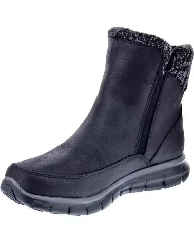 SKECHERS ZAPATOS ZAPATOS MUJER BOTINES MODELO SYNERGY NEGRO