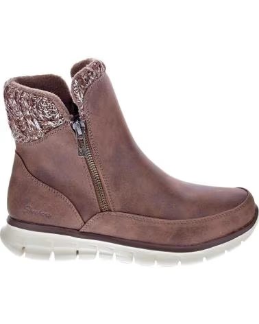 SKECHERS ZAPATOS ZAPATOS MUJER BOTINES MODELO SYNERGY MARRóN