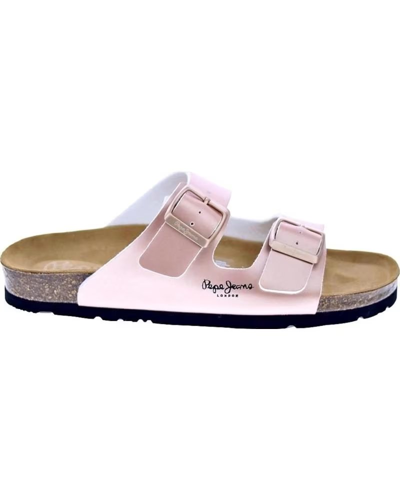 PEPE JEANS ZAPATOS ZAPATOS MUJER SANDALIAS MODELO OBAN CLASSIC ROSA