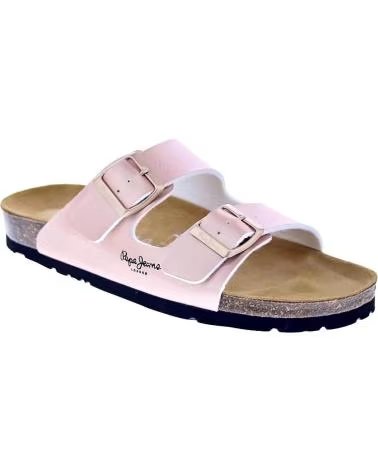 PEPE JEANS ZAPATOS ZAPATOS MUJER SANDALIAS MODELO OBAN CLASSIC ROSA