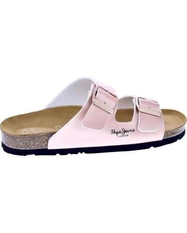 PEPE JEANS ZAPATOS ZAPATOS MUJER SANDALIAS MODELO OBAN CLASSIC ROSA