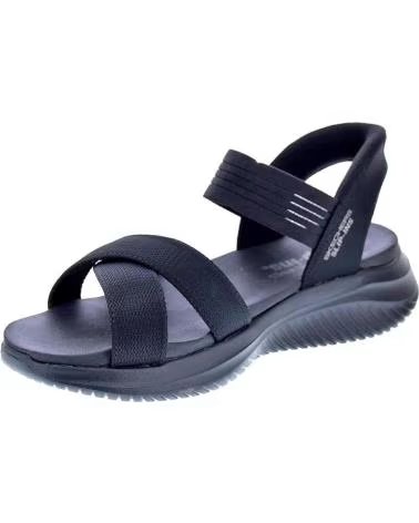 Women's-dress-sandals-SKECHERS-SANDALIAS-SLIP-INS-ULTRA-FLEX-3-0-NEVER-BETTER-119975--NEGRO