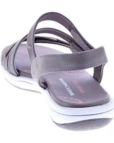 SANDALES SKECHERS BASIC NECESSITY ZUE FEMME BEIGE