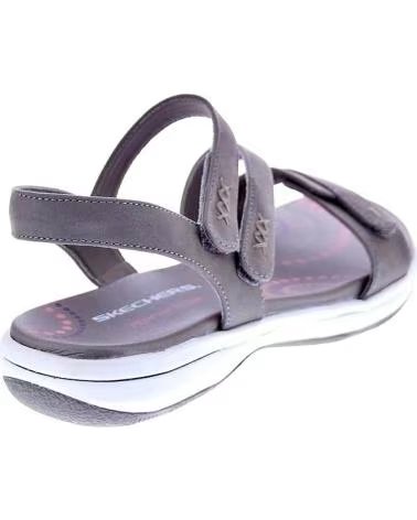SANDALES SKECHERS BASIC NECESSITY ZUE FEMME BEIGE