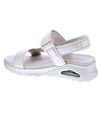 SANDÁLIAS SKECHERS UNO BASIC PRETTY FEMININAS BRANCAS OFWHITTE