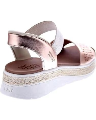 SKECHERS SLIP-INS BOBS SUN RAY PLATINO