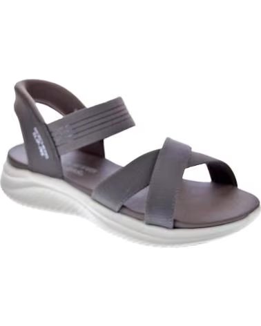 SKECHERS SANDÁLIAS SKECHERS SLIP-INS ULTRA FLEX 30 FEMININO GRIS