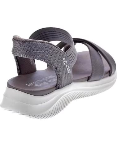 SKECHERS SANDÁLIAS SKECHERS SLIP-INS ULTRA FLEX 30 FEMININO GRIS