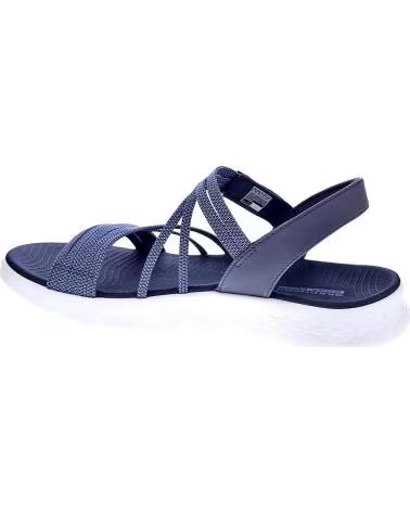 SKECHERS ZAPATOS ZAPATOS MUJER SANDALIAS MODELO GO WALK FLEX AZUL