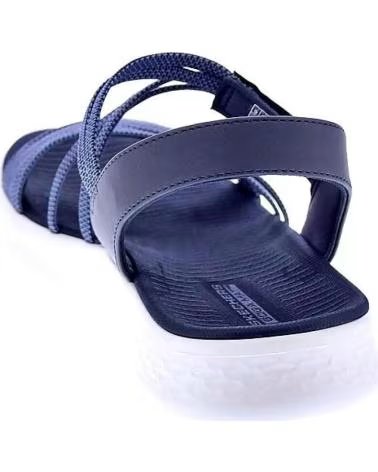 SKECHERS ZAPATOS ZAPATOS MUJER SANDALIAS MODELO GO WALK FLEX AZUL