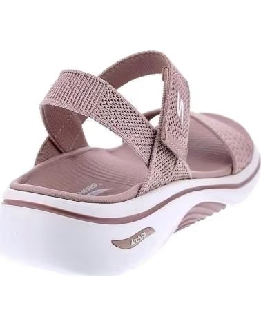 SKECHERS SANDALIAS PLANAS DE MUJER 140874 MVE MALVA