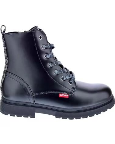 LEVIS ZAPATOS ZAPATOS NINA BOTINES MODELO CATHERINE COLOR NEGRO