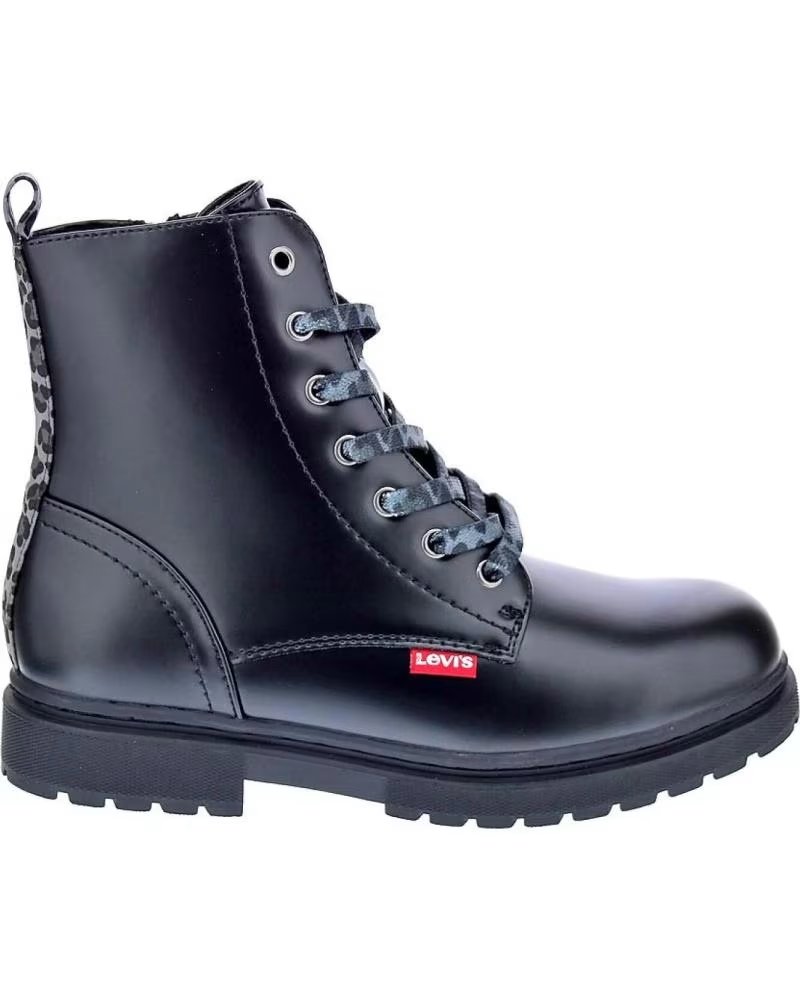 LEVIS ZAPATOS ZAPATOS NINA BOTINES MODELO CATHERINE COLOR NEGRO