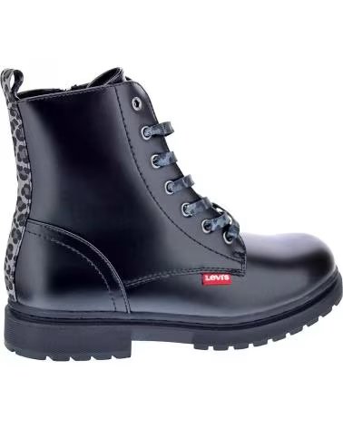 LEVIS ZAPATOS ZAPATOS NINA BOTINES MODELO CATHERINE COLOR NEGRO