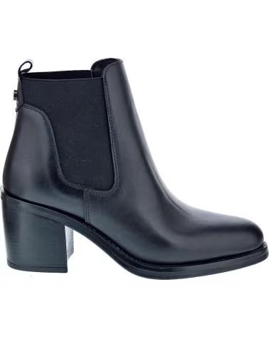 BOTÍN CHELSEA ALPE 2404 DE PIEL NEGRO PARA MUJER NEGRO