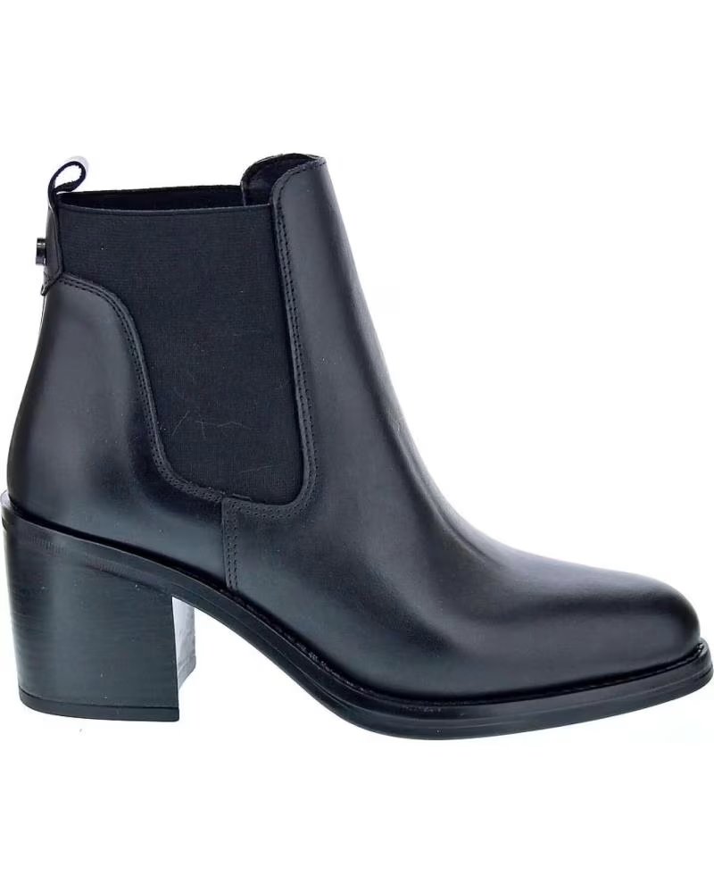BOTÍN CHELSEA ALPE 2404 DE PIEL NEGRO PARA MUJER NEGRO