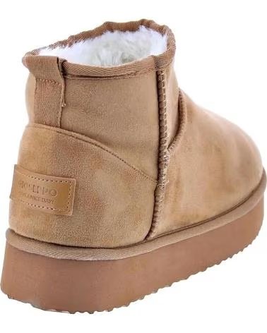 GIOSEPPO BROOTEN 76780- STIEFELETTEN AUS BRAUNEM LEDER MARRóN