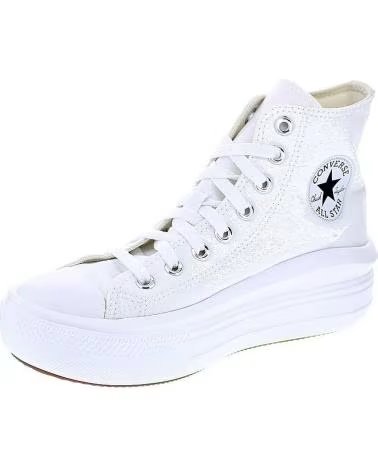 CONVERSE - ZAPATILLAS PARA MUJER BLANCAS - CHUCK TAYLOR ALL STAR MOVE BLANCO