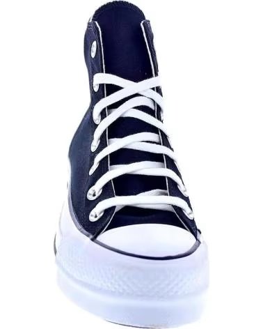 CONVERSE ZAPATILLAS LONA MUJER CHUCK TAYLOR ALL STAR LIFT PLATFORM HI NEGRO BLANCO CTAS