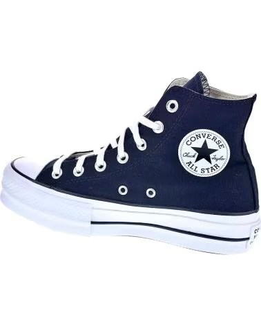CONVERSE ZAPATILLAS LONA MUJER CHUCK TAYLOR ALL STAR LIFT PLATFORM HI NEGRO BLANCO CTAS
