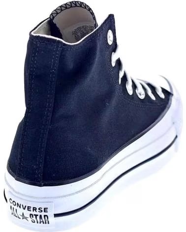 CONVERSE ZAPATILLAS LONA MUJER CHUCK TAYLOR ALL STAR LIFT PLATFORM HI NEGRO BLANCO CTAS